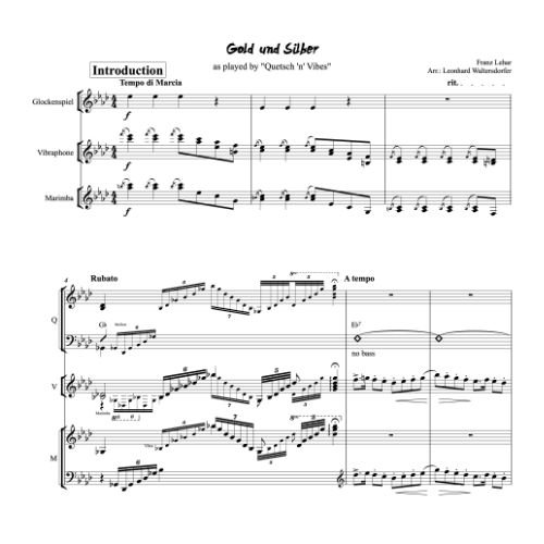 Gild und Silber - first page