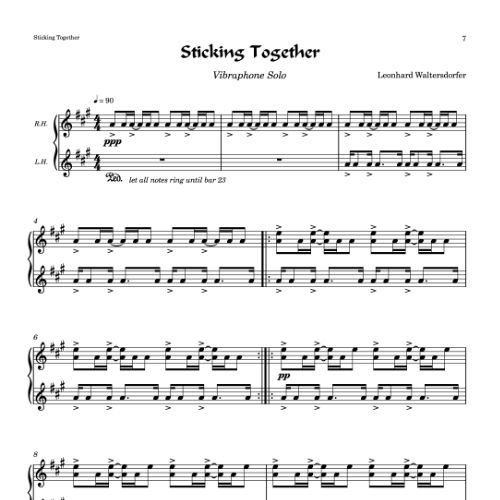 Sticking Together - first page