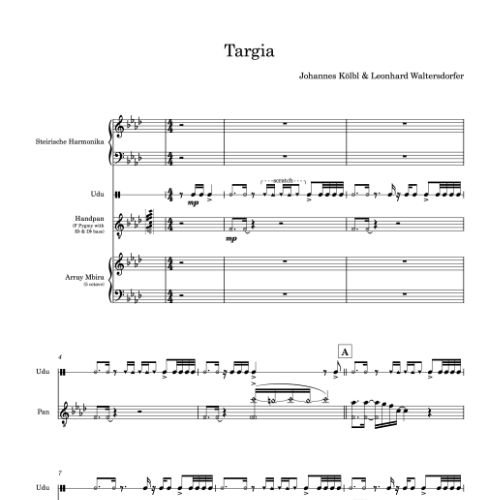 Targia - first page