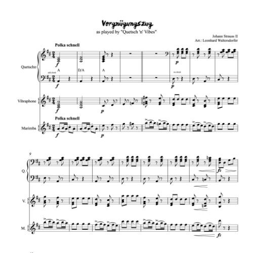 Vergnügungszug - first page