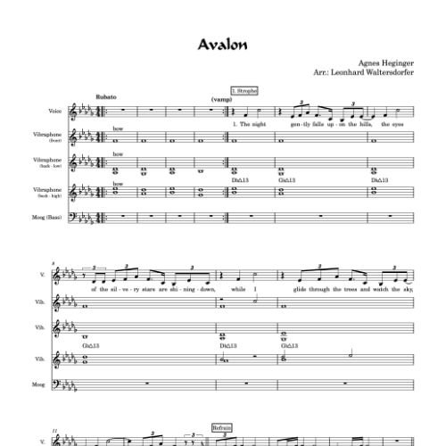 Avalon - first page