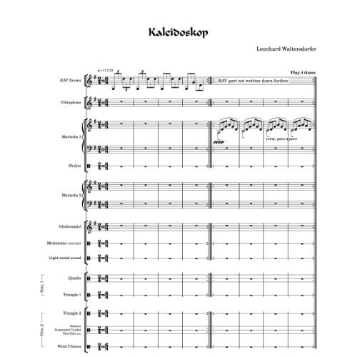 Kaleidoskop - first page