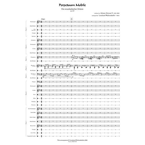 Perpetuum Mobile - first page